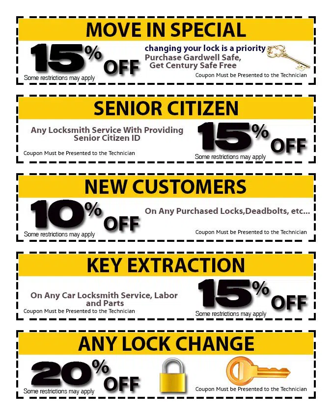 Security Locksmith Services Collegeville, PA 484-228-1090 - coupon-img